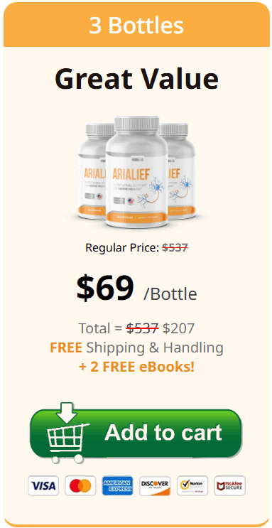 Arialief 3 Bottle